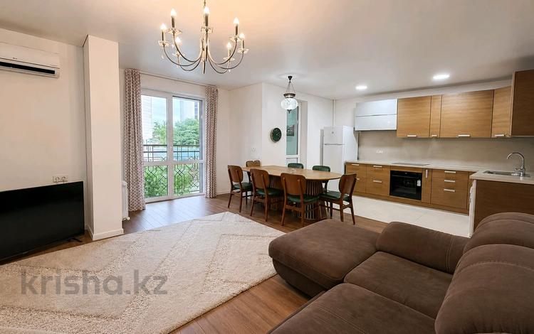 3-комнатная квартира · 106.3 м² · 1/9 этаж, Аскарова Асанбая 21 за 78 млн ₸ в Алматы, Наурызбайский р-н — фото 2