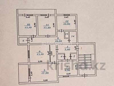 5-комнатная квартира · 110.2 м² · 1/5 этаж, Муса Баймуханова 1 — Муса Баймуханова и Тауман Амандосов за 55 млн ₸ в Атырау, мкр Привокзальный-1