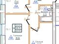 2-бөлмелі пәтер · 60.4 м² · 2/5 қабат, Ильясова 55, бағасы: 19.5 млн ₸ в  — фото 3