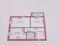 2-бөлмелі пәтер · 60.4 м² · 2/5 қабат, Ильясова 55, бағасы: 19.5 млн ₸ в  — фото 4