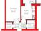 1-комнатная квартира · 37.5 м², Киснеревых 93 за ~ 13.1 млн 〒 в Бурабае