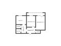 2-бөлмелі пәтер · 53.1 м² · 9/10 қабат, 8-й микрорайон, бағасы: 23.5 млн ₸ в Костанае — фото 30