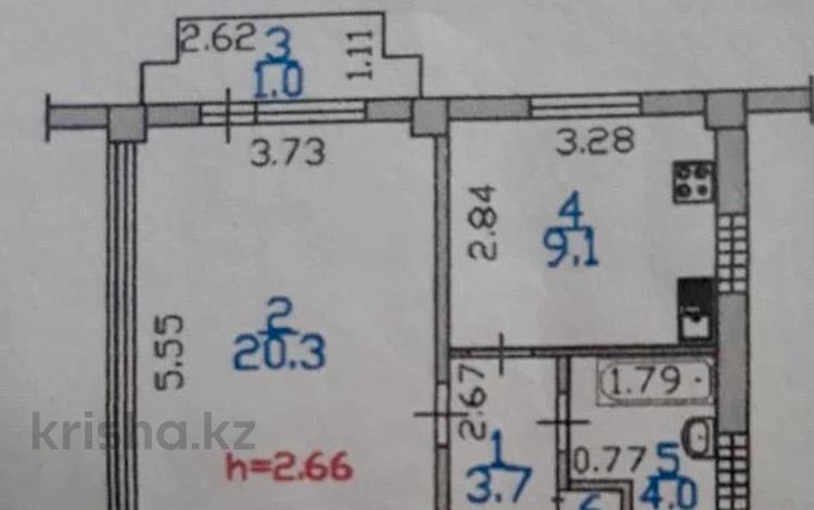 1-бөлмелі пәтер · 38.7 м² · 4/5 қабат, мкр Орбита-3, Мустафина, бағасы: 27.8 млн ₸ в Алматы, Бостандыкский р-н — фото 2