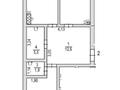 2-бөлмелі пәтер · 66.2 м² · 2/7 қабат, Елшибек батыра 91 — Остановка Вавилон, бағасы: 45 млн ₸ в Шымкенте, Аль-Фарабийский р-н — фото 10