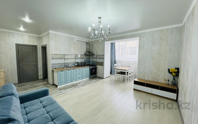 1-комнатная квартира, 52 м², 4/5 этаж помесячно, Батыс 2 мкр 48 В