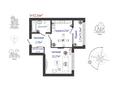 1-комнатная квартира · 30 м² · 10/12 этаж, мкр Акжайык, Байдибек би 113/3 за 17 млн ₸ в Шымкенте, Абайский р-н — фото 5