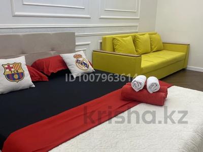 1-комнатная квартира · 45 м² · 1/10 этаж, мкр Юго-Восток, Микрорайон Байкена Ашимова 21 за 16 000 ₸ в Караганде, Казыбек би р-н