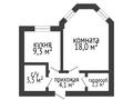 1-бөлмелі пәтер, 37.1 м², 1/9 қабат, юбилейный, бағасы: 13 млн 〒 в Костанае — фото 6