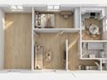 Отдельный дом · 3 комнаты · 60 м² · 8 сот., мкр Аксай, Акжайык за 12.9 млн ₸ в Атырау — фото 5