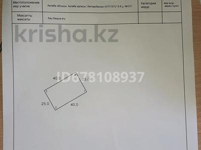 Участок · 10 соток, Акжар за 2 млн ₸
