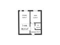 1-комнатная квартира · 48.55 м² · 3/6 этаж, мкр. Алтын орда 13 Н за 18.5 млн ₸ в Актобе — фото 10