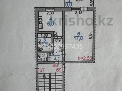 1-комнатная квартира · 32.8 м² · 4 этаж, Алашахана 27 за 9 млн ₸ в Жезказгане