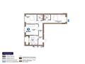 3-комнатная квартира · 85.5 м², Е 101 5 за 43.1 млн ₸ в Астане, Нура р-н — фото 2