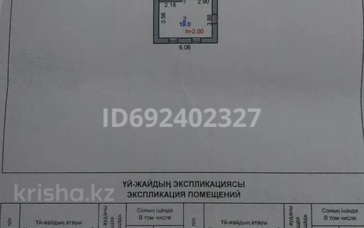 Отдельный дом • 2 комнаты • 40 м² • 100 сот., Советская за 1.2 млн 〒 в Карасу — фото 2
