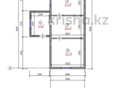 Дача · 3 комнаты · 50 м² · 6 сот., 1 линия 202 — Дача Финансист за 15 млн ₸ в Караой