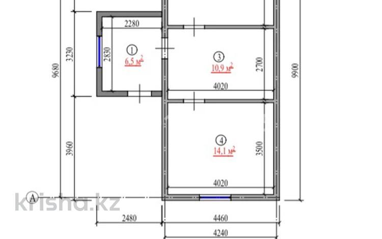 Дача · 3 комнаты · 50 м² · 6 сот., 1 линия 202 — Дача Финансист за 15 млн ₸ в Караой — фото 2