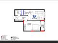 2-комнатная квартира · 51.53 м² · 5/12 этаж, Е-15 5 за 35 млн ₸ в Астане, Нура р-н — фото 2