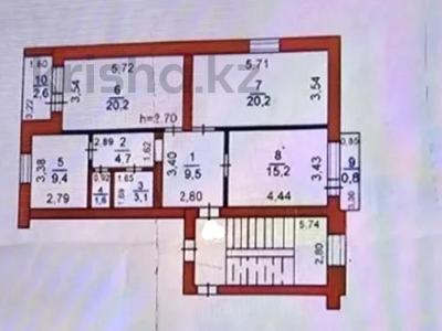 3-комнатная квартира · 87.3 м² · 2/5 этаж, 1-й микрорайон 369/1 за 39 млн ₸ в Костанае