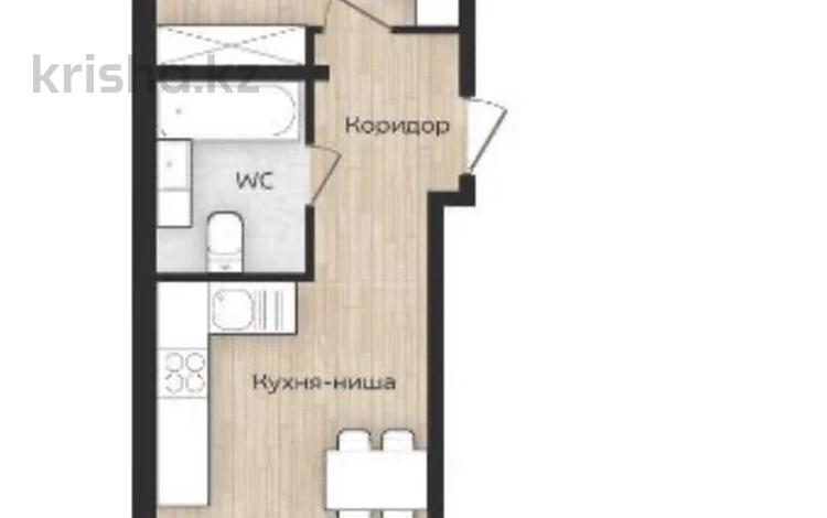 1-комнатная квартира · 46 м² · 3/6 этаж, Алатауская трасса уч. кв. 065 за 24 млн ₸ в Туздыбастау (Калинино) — фото 2