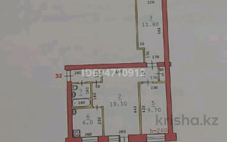 3-комнатная квартира · 50 м² · 2/3 этаж, Старый город