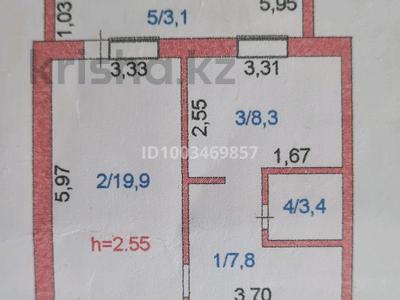 1-комнатная квартира · 42.5 м² · 5/5 этаж, Ауельбекова 181 за 13 млн 〒 в Кокшетау