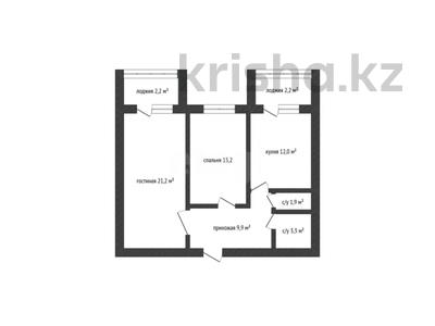 2-комнатная квартира · 67.9 м² · 2/10 этаж, Рахимбека Сабатаева за 31.5 млн ₸ в Кокшетау