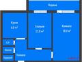 2-комнатная квартира · 44 м² · 5/5 этаж, 9-й микрорайон, 9 микрорайон 7 — Аврора, 4 поликлиника за 20.5 млн ₸ в Костанае — фото 11