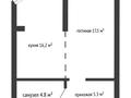 1-комнатная квартира · 43.8 м² · 4/7 этаж, мкр. Алтын орда, Санкибай Батыра за 21.5 млн ₸ в Актобе — фото 13