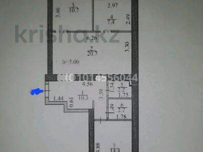 3-бөлмелі пәтер · 69 м² · 3/12 қабат, 23-ая улица 7 стр, бағасы: 53.5 млн ₸ в Астане, Есильский р-н