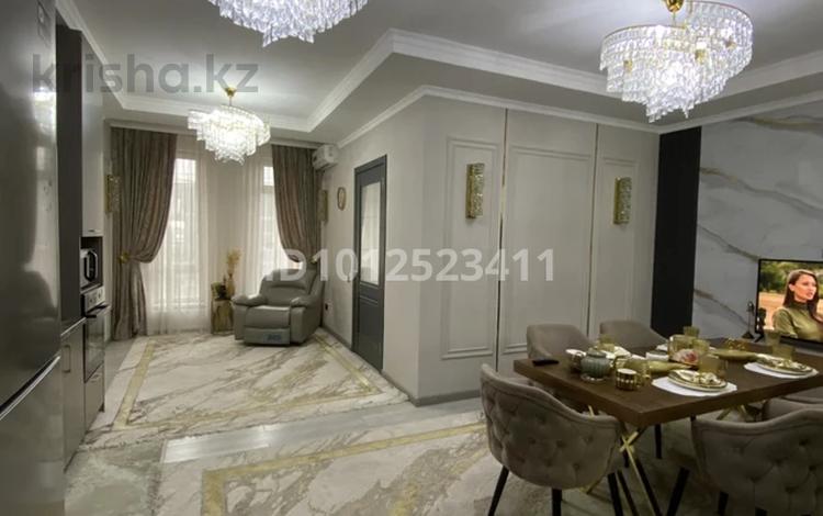 3-комнатная квартира · 76 м² · 2/7 этаж, мкр Нурсат 2, жилмассив Нурсат 74/5 за 45 млн ₸ в Шымкенте, Каратауский р-н — фото 2