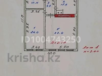 Отдельный дом · 4 комнаты · 120 м² · 395 сот., мкр Курсай, Казалинский 14 — Школы за 10 млн ₸ в Атырау
