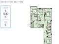 3-бөлмелі пәтер · 93.5 м² · 6/9 қабат, мкр Тараз, Байтерекова 2б, бағасы: 53.3 млн ₸ в Шымкенте, Аль-Фарабийский р-н — фото 2