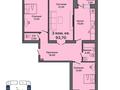 3-бөлмелі пәтер · 93 м² · 2/5 қабат, мкр. Алтын орда 252в — ЖК RAUZA, бағасы: ~ 21.9 млн ₸ в Актобе — фото 2
