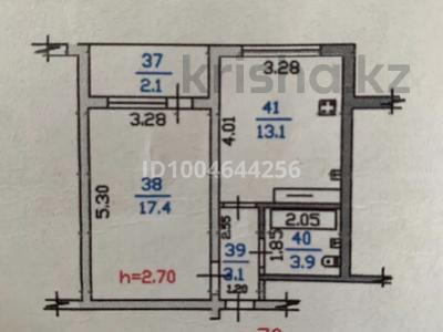 1-комнатная квартира · 39 м² · 9/9 этаж, мкр Зердели 1/161 за 25 млн 〒 в Алматы, Алатауский р-н