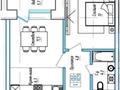 2-бөлмелі пәтер · 40 м² · 7/9 қабат, Сарыарка 2д, бағасы: 13.5 млн ₸ в Кокшетау — фото 2