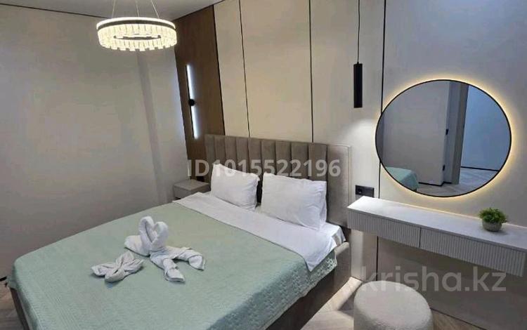 2-бөлмелі пәтер · 86 м² · 6/13 қабат, Микрорайон Нуркент 68, бағасы: 10 000 ₸ в Алматы, Алатауский р-н — фото 2