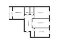 3-комнатная квартира · 70.1 м² · 5/6 этаж, Джамбулла за 18.5 млн ₸ в Кокшетау — фото 7