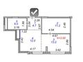 2-комнатная квартира · 47.1 м² · 9/20 этаж, Туран 39/3 за 52 млн ₸ в Астане, Есильский р-н — фото 26