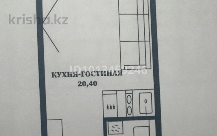 1-комнатная квартира · 23.5 м² · 7/10 этаж, Мухамедханова 28 за 10.5 млн ₸ в Астане — фото 5