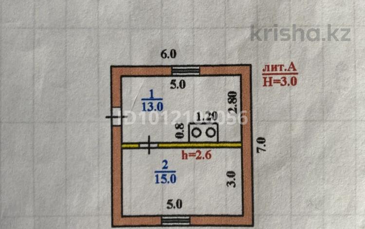 Жеке үй · 1 бөлме · 28 м² · 8 жүзд., Придорожная 1, бағасы: 5.5 млн ₸ в Белом — фото 2
