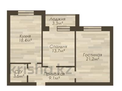 2-комнатная квартира · 67.6 м² · 4/5 этаж, мкр. Алтын орда 1к за ~ 23.7 млн ₸ в Актобе