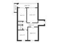 3-комнатная квартира · 60.9 м² · 10/10 этаж, мкр 11 за 18.5 млн ₸ в Актобе — фото 19