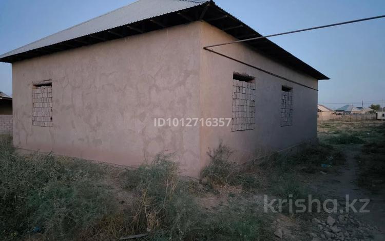 Отдельный дом · 3 комнаты · 46 м² · , Жаңа құрылыс 128 за 12.5 млн ₸ в Сарыагаш — фото 2