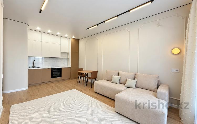 2-бөлмелі пәтер · 58 м² · 12/16 қабат, Каныша Сатпаева 133/1, бағасы: 330 000 ₸ в Алматы, Бостандыкский р-н — фото 2