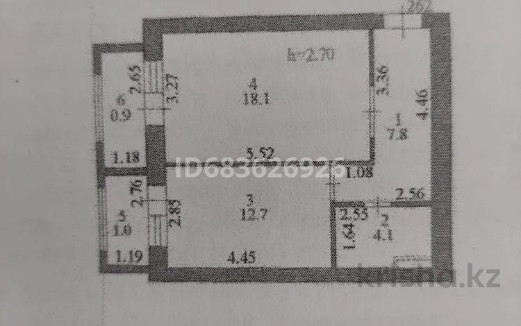 1-комнатная квартира, 44.6 м², 4/9 этаж, К. Мухамедханова 23 за 16 млн 〒 в Астане, Есильский р-н — фото 2