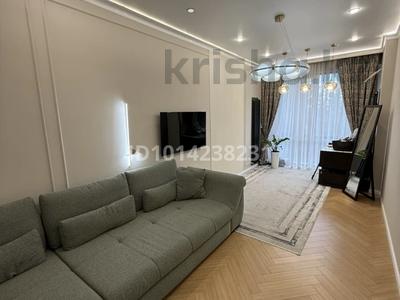 2-комнатная квартира · 73.2 м² · 3/17 этаж, Утепова 20 — Розыбакиева за 80 млн ₸ в Алматы, Бостандыкский р-н