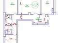 3-комнатная квартира · 117 м² · 6/11 этаж, 16-й мкр 1 за 29.5 млн ₸ в Актау — фото 3