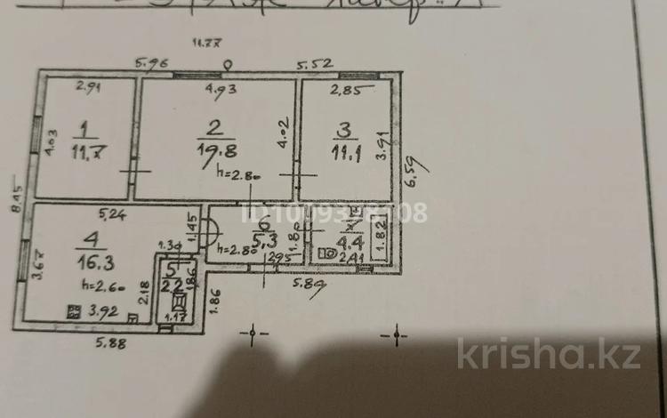Отдельный дом · 3 комнаты · 70.8 м² · 2 сот., Жемчужная 121В — Шакарима за 141 млн ₸ в Алматы, Алмалинский р-н — фото 2