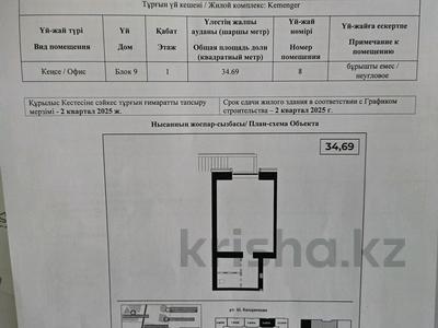 Еркін · 35 м², бағасы: 30 млн 〒 в Астане, Алматы р-н