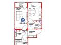 2-бөлмелі пәтер · 67 м² · 2/9 қабат, Е 511 40, бағасы: 38.5 млн ₸ в Астане, Есильский р-н — фото 10